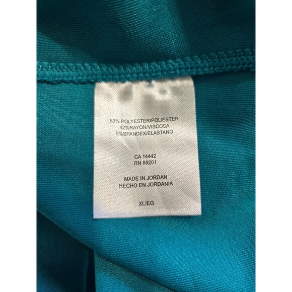 Mondetta Ladies' Scuba Crewneck Sweatshirt Verdigris Size X-Large - Picture 7 of 7